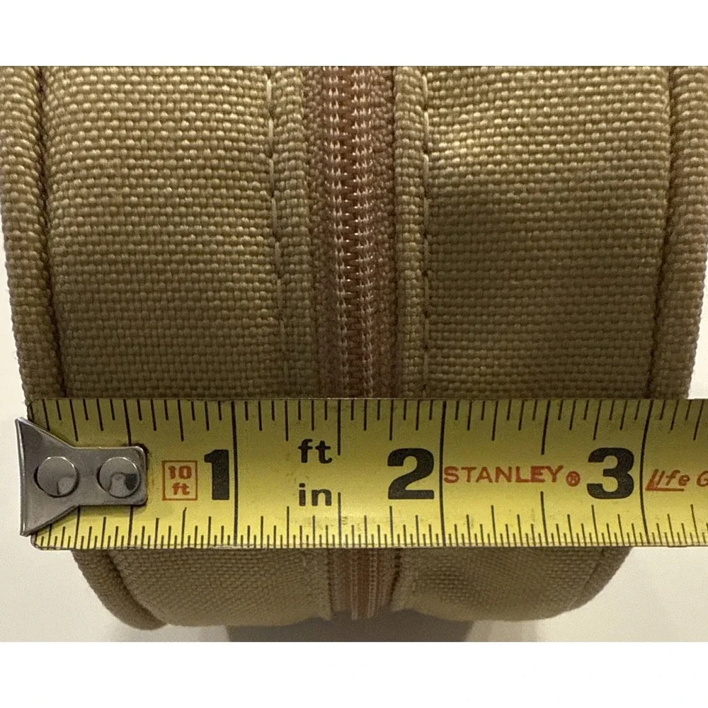 Orvis Vintage Canvas Sheepskin‎ Foam Fly Reel Case USA OC2